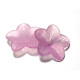 18 x 5 mm (0.7 x 0.2 inch) Large Frosted Mat Acrylic Flower Beads - Plastic Flower Bead Caps - Mixed or Single Colour 18 x 5 mm (0.7 x 0.2 inch) Large Frosted Mat Acrylic Flower Beads - Plastic Flower Bead Caps - Mixed or Single Colour