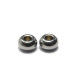 5 mm Donut Ring-Shaped Stainless Steel Spacer Metal Beads - Silver (20 pc.)
