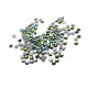 2 mm (6ss) Small Grade A Glass Hotfix Rhinestones Iron-On Stones - EU Quality (100 Pc.) Jet Black AB