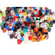 4 mm Czech MC Small Faceted Glass Bicone Beads (100 pc.) - Mixed Colours and Finishes - High Quality Bicone Beads