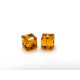 6 mm Swarovski® 5601 Large Cube Beads - Topaz - 4 pc
