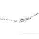 16 inch (41 cm) Fine Sterling Silver 925 Necklace Trace Chain with Spring Clasp - Hallmarked - Made in Italy