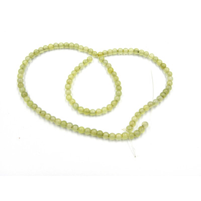 Runde Neue Jade Edelsteinperlen 4 mm