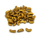 Arcos par Puca® - Bronze Gold Mat - 10g (~45 beads) - Moon-Shaped 3-hole Beads (5x10mm) Arcos par Puca® - Bronze Gold Mat - 10g (~45 beads) - Moon-Shaped 3-hole Beads (5x10mm)