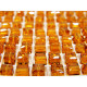 6 mm Swarovski® 5601 Large Cube Beads - Topaz - 4 pc