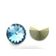 2x Swarovski® Runder Rivoli 14 mm (1122) - Aquamarine