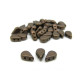 Amos par Puca® - Dark Bronze Mat - 10g (Approx. 53 beads) - Tear Drop-Shaped 2-hole Czech Beads (5.5x2.5mm)