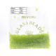 10 g (approx 115 pc.) Miyuki Magatama Beads (7x4 mm) - Transparent Green Rainbow Luster - MA258