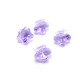 6 mm Rare Swarovski® Crystal 5744 Flower - Genuine Austrian Crystal (4 pc.) - Violet