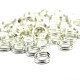 5 mm Strong 22GA Sterling Silver 925 Double Split Rings - 10, 20 pc.