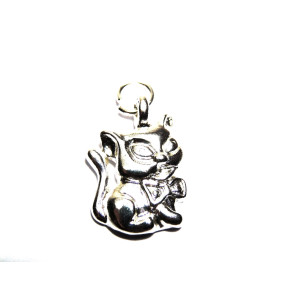 15 mm Cat - Alloy Charm With Open Jump Ring (2 pc.... 15 mm Cat - Alloy Charm With Open Jump Ring (2 pc....