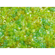 10g Runde Miyuki Delica Perlen 11/0 (1,6x1,3mm) - Sparkling Lemon Lime Mix DB 983