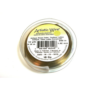 1.0 mm (18 GA) Beadalon Artistic Wire for Jeweller... 1.0 mm (18 GA) Beadalon Artistic Wire for Jeweller...