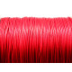0.5 mm - 24 GA - Thin Korean Waxed Cord - 5 m (16.4 ft) - Fire Brick Red - Jewellery Cord