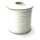 0.5 mm - 24 GA - Thin Korean Waxed Cord - 5 m (16.4 ft) - Ivory White - Jewellery Cord