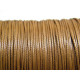 5m koreanische gewachste Kordel 0,5 mm - Sienna