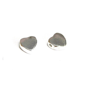 5 mm Small Solid 925 Sterling Silver Hearts, Mini ...