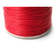 0.5 mm - 24 GA - Thin Korean Waxed Cord - 5 m (16.4 ft) - Fire Brick Red - Jewellery Cord
