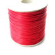 0.5 mm - 24 GA - Thin Korean Waxed Cord - 5 m (16.4 ft) - Fire Brick Red - Jewellery Cord