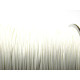 0.5 mm - 24 GA - Thin Korean Waxed Cord - 5 m (16.4 ft) - Ivory White - Jewellery Cord