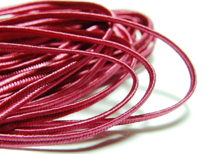 1x 3m Soutache 3 mm Magenta