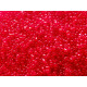 Rocailles 11/0 (2 mm) - Rot transparent - 15 gr oder 50 gr