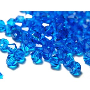 4 mm Czech MC Small Faceted Glass Bicone Beads - C... 4 mm Czech MC Small Faceted Glass Bicone Beads - C...