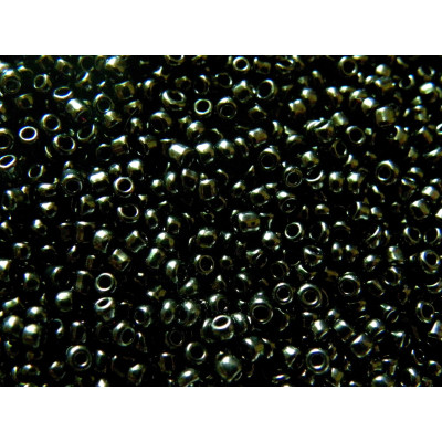Rocailles 11/0 (2 mm) - Schwarz opak - 15 gr od. 50 gr