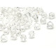 4 mm Czech MC Round Faceted Crystal Beads - Crystal Clear (20 pc.)