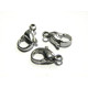 12 mm Medium Stainless Steel TriggerLobster Clasps -10, 25 pc.