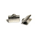 Rechteckige Bandklemmen 10 mm - Platinsilber
