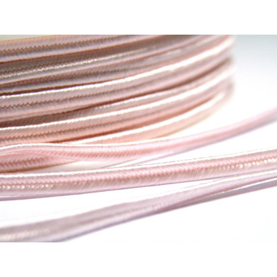 3 m (3.3 Yd) Czech Soutache Braid 3 mm Rose Pink - multiple amounts cut as 1 piece 3 m (3.3 Yd) Czech Soutache Braid 3 mm Rose Pink - multiple amounts cut as 1 piece