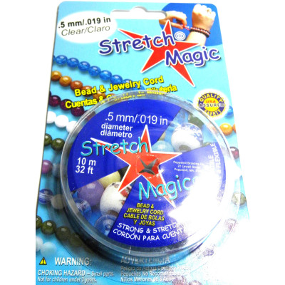 0,5 mm Stretch Magic Gummiband (10 Meter)
