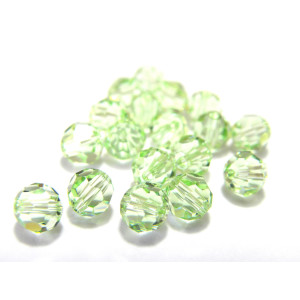 6 mm Rare Swarovski® Crystal 5000 Faceted Round Be... 6 mm Rare Swarovski® Crystal 5000 Faceted Round Be...
