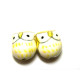 17 mm Large Hand painted Ceramic Owl Beads - Mixed Colours or Colour Pairs