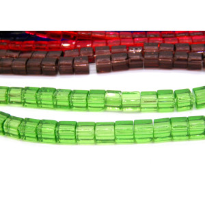 4 mm Small Glass Cube Beads - Cubic Glass Beads - ... 4 mm Small Glass Cube Beads - Cubic Glass Beads - ...