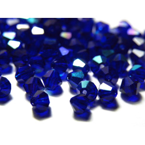 4 mm Czech MC Small Faceted Glass Bicone Beads - C... 4 mm Czech MC Small Faceted Glass Bicone Beads - C...