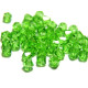 4 mm Czech MC Small Faceted Glass Bicone Beads - Peridot Green