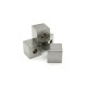 8x8 mm (0.3 inch) Cube Beads, Solid Stainless Steel Beads - Silver - 10 pcs