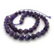 8 mm (0.3 inch) Faceted Round/Polygon-Cut Gemstone Natural Amethyst Beads (Strand or Loose) 8 mm (0.3 inch) Faceted Round/Polygon-Cut Gemstone Natural Amethyst Beads (Strand or Loose)