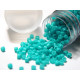 11/0 (1.6 x 1.3 mm) Miyuki Delica Japanese Seed Beads, Cylindrical Seed Beads - Dyed Matte Opaque Turquoise - DB 793 - 7.2 g