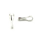 15.5 mm M Sterling Silver 925 Pendant Pinch Bail - for Medium-sized Swarovski® Elements and Other Pendants 15.5 mm M Sterling Silver 925 Pendant Pinch Bail - for Medium-sized Swarovski® Elements and Other Pendants