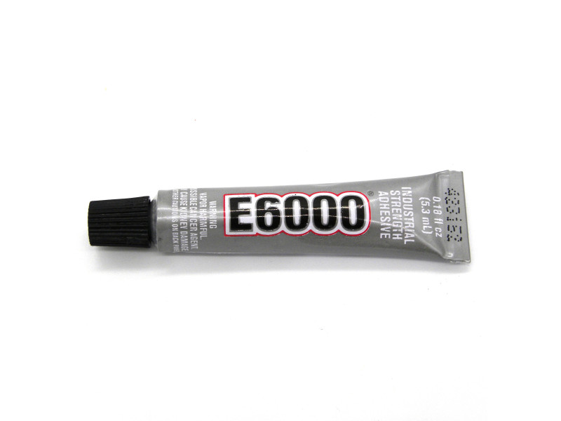 E6000 Industrial Strength Craft Adhesive (5.3 ml - 0.18 fl oz) Mini-Tube