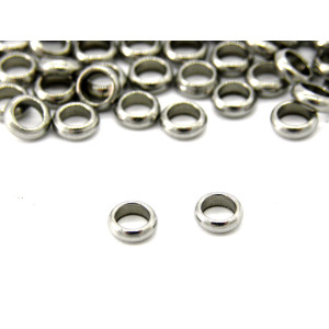 4 mm Small Thin Round Stainless Steel Spacer Ring ...