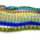 8 mm Round Cat Eye Glass Beads - Choice of Colours (1 Strand of 49+ Beads)