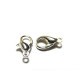 10 mm Small Economy Trigger Lobster Clasps - Gold/Silver