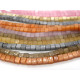 4 mm Cat Eye Glass Cube Beads - Strand (ca. 95 pc)