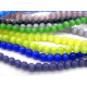 6 mm Round Cat Eye Glass Beads - Choice of Colours (1 Strand of 65+ Beads)