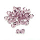6 mm Czech MC Faceted Glass Bicone Beads - Light Amethyst