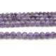 Runde Amethystperlen, polierte Edelsteinperlen 6 mm - Strang oder lose Perlen